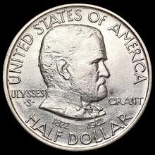 1922 Grant Half Dollar CLOSELY UNCIRCULATED