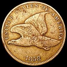 1858 Flying Eagle Cent LIGHTLY CIRCULATED