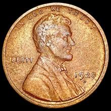 1920-D Wheat Cent CLOSELY UNCIRCULATED