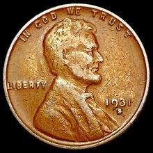 1931-S Wheat Cent LIGHTLY CIRCULATED