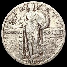 1927-S Standing Liberty Quarter NICELY CIRCULATED