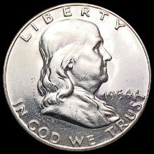 1954 Franklin Half Dollar CHOICE PROOF