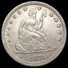 1876 Seated Liberty Quarter CLOSELY UNCIRCULATED