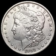 1901 Morgan Silver Dollar CLOSELY UNCIRCULATED