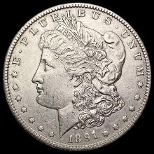 1891-S Morgan Silver Dollar UNCIRCULATED