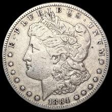 1884-S Morgan Silver Dollar NEARLY UNCIRCULATED