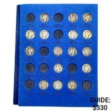 [31] 1916-1936 Mercury Silver Dime   COLL. Book