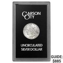 1884 Carson City Silver Morgan Dollar Uncirculated