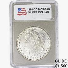 1884-CC Morgan Silver Dollar