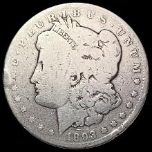 1893-CC Morgan Silver Dollar NICELY CIRCULATED