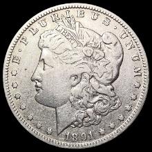 1891-O Morgan Silver Dollar LIGHTLY CIRCULATED