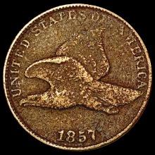 1857 Flying Eagle Cent LIGHTLY CIRCULATED