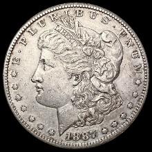 1887-S Morgan Silver Dollar CLOSELY UNCIRCULATED