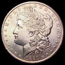 1891 Morgan Silver Dollar CLOSELY UNCIRCULATED