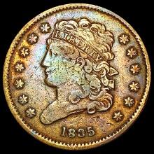 1835 Classic Head Half Cent LIGHTLY CIRCULATED