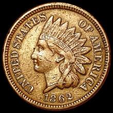 1862 Indian Head Cent CLOSELY UNCIRCULATED