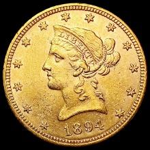 1894 $10 Gold Eagle UNCIRCULATED