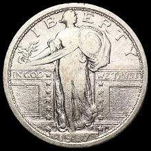 1917 T1 Standing Liberty Quarter LIGHTLY CIRCULATED