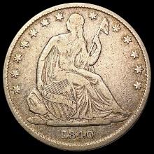 1840-O Seated Liberty Half Dollar LIGHTLY CIRCULATED