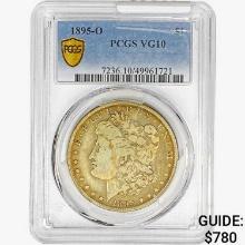 1895-O Morgan Silver Dollar PCGS VG10