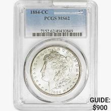 1884-CC   PCGS MS62