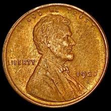 1920-S Wheat Cent CLOSELY UNCIRCULATED