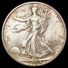 1934 Walking Liberty Half Dollar CLOSELY UNCIRCULATED