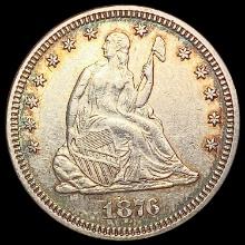 1876 Seated Liberty Quarter UNCIRCULATED