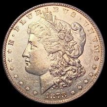 1878 7TF Morgan Silver Dollar CLOSELY UNCIRCULATED