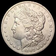 1884-S Morgan Silver Dollar CLOSELY UNCIRCULATED