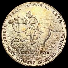 1935 Pony Express So Called Dollar UNCIRCULATED