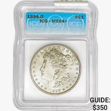 1898-O Morgan Silver Dollar ICG MS64+