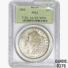 1888 Morgan Silver Dollar PCGS MS64