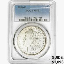 1889-O Morgan Silver Dollar PCGS MS62