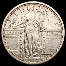 1917 T1 Standing Liberty Quarter UNCIRCULATED