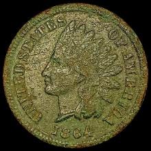 1864 L Indian Head Cent LIGHTLY CIRCULATED