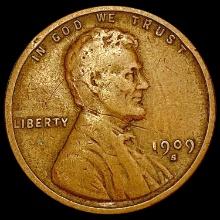 1909-S Wheat Cent LIGHTLY CIRCULATED