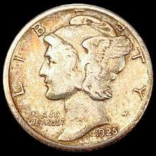 1925-S Mercury Dime NEARLY UNCIRCULATED