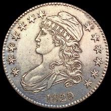 1829 Capped Bust Half Dollar CLOSELY UNCIRCULATED