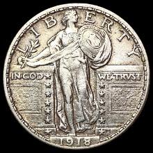 1918-D Standing Liberty Quarter CLOSELY UNCIRCULATED