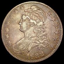 1832 Capped Bust Half Dollar NEARLY UNCIRCULATED