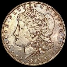 1893-O Morgan Silver Dollar NEARLY UNCIRCULATED