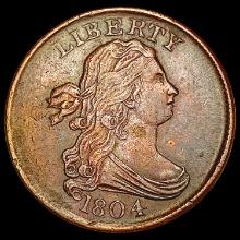 1804 Draped Bust Half Cent UNCIRCULATED