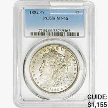 1884-O Morgan Silver Dollar PCGS MS66