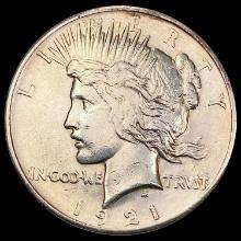 1921 Silver Peace Dollar CLOSELY UNCIRCULATED