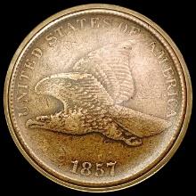 1857 Flying Eagle Cent LIGHTLY CIRCULATED