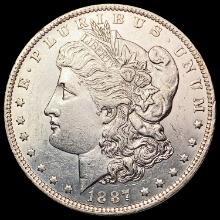 1887-O Morgan Silver Dollar CHOICE AU