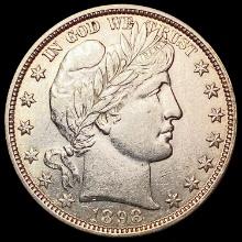 1898 Barber Half Dollar CHOICE AU