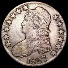 1827 O-118a Capped Bust Half Dollar NEARLY UNCIRCULATED