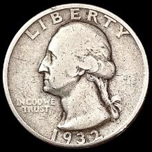 1932-D Washington Silver Quarter LIGHTLY CIRCULATED